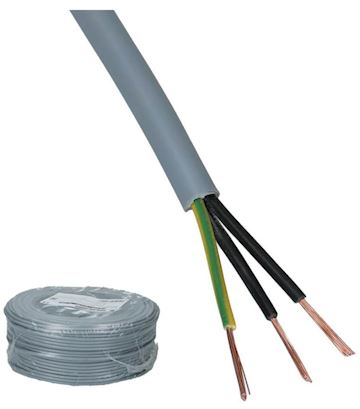 3x1,5 (Flex Cu) LSZH LIHH-JZ 500v Grijs B2ca